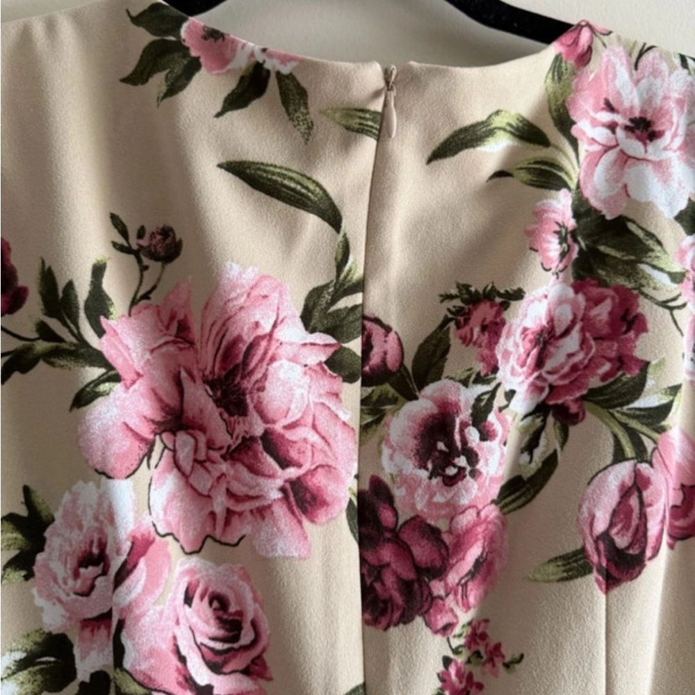 Stella & Julie Women's Floral Print Midi Dress - Picture 7 of 8